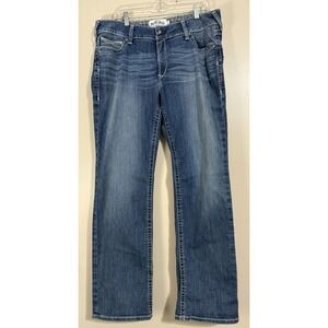 Womens 34R Ariat Jeans Bootcut 38x32 Actual Measurements